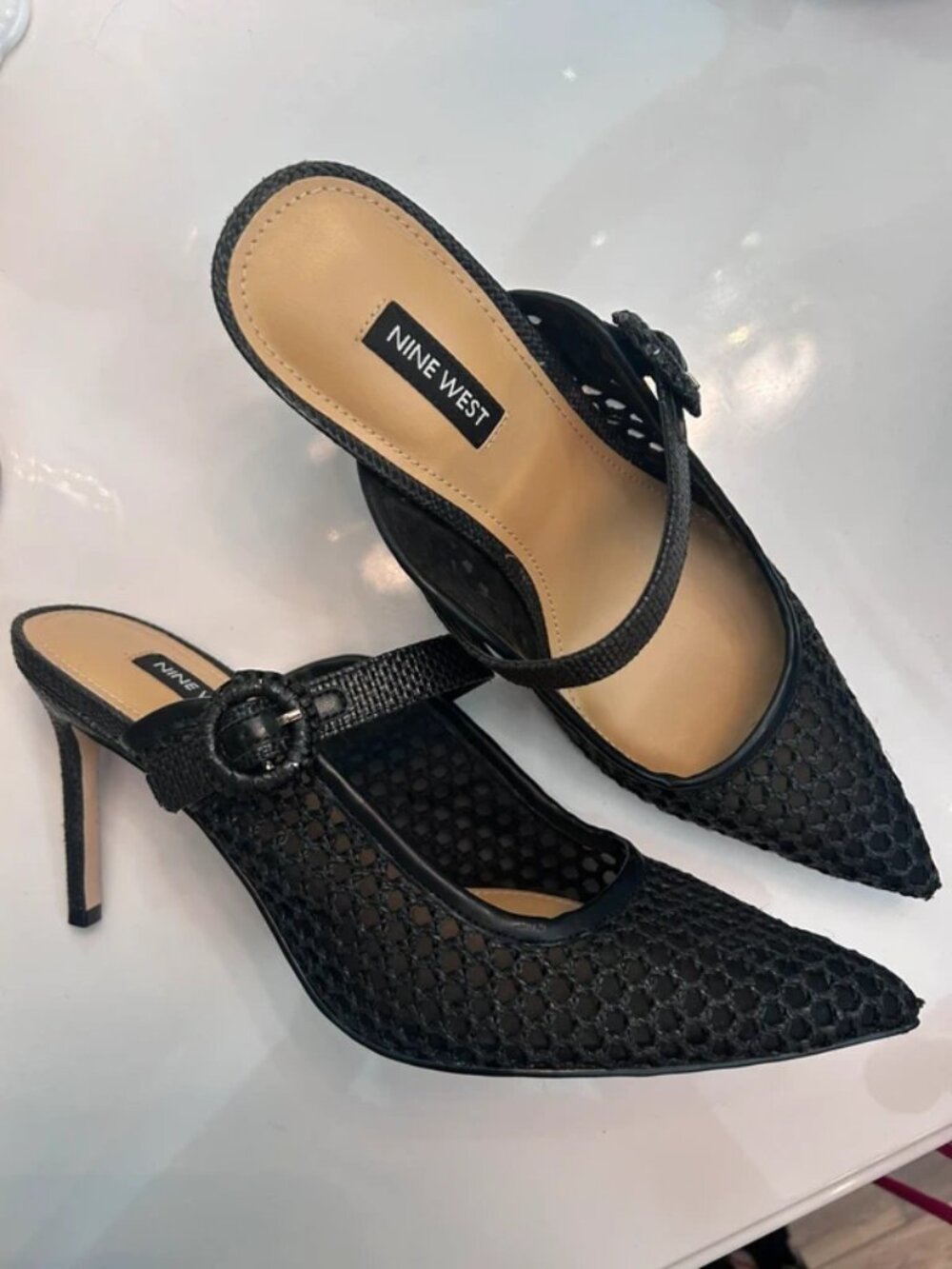 Nine West Size 38 Cute Heels for Summer - Picture 3 of 3